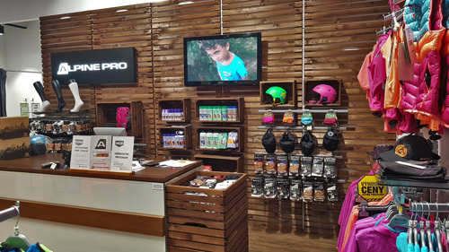 OUTDOOR prodejny – Alpine Pro